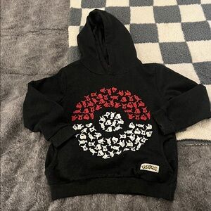 Kids Pokémon Black Pokémon Hoodie